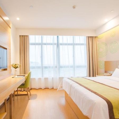 Greentree Inn Wuxi Huishan District Yangshan Town Jiayang Life Plaza Business Hotel Jiaxing Dış mekan fotoğraf