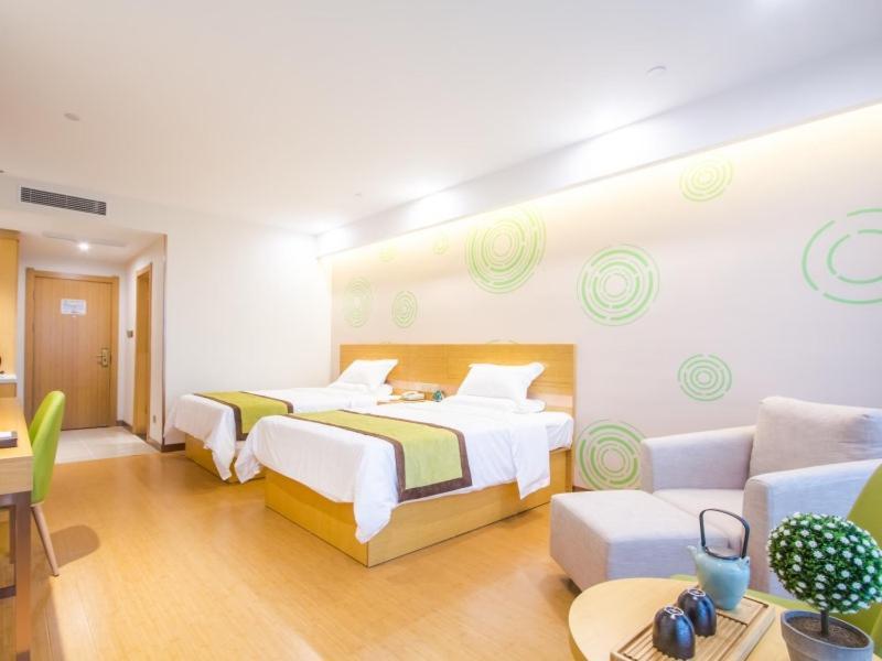 Greentree Inn Wuxi Huishan District Yangshan Town Jiayang Life Plaza Business Hotel Jiaxing Dış mekan fotoğraf