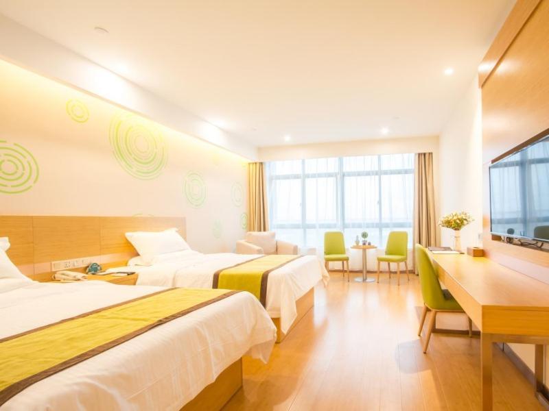 Greentree Inn Wuxi Huishan District Yangshan Town Jiayang Life Plaza Business Hotel Jiaxing Dış mekan fotoğraf