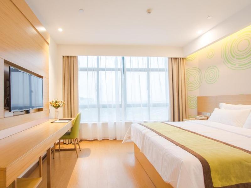 Greentree Inn Wuxi Huishan District Yangshan Town Jiayang Life Plaza Business Hotel Jiaxing Dış mekan fotoğraf