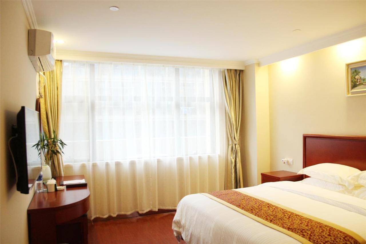 Greentree Inn Wuxi Huishan District Yangshan Town Jiayang Life Plaza Business Hotel Jiaxing Dış mekan fotoğraf